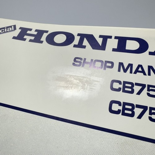 1978 Honda CB750 K8 F3 Service Repair Shop Manual OEM w/ Binder 6141000 Nice - Picture 13 of 15