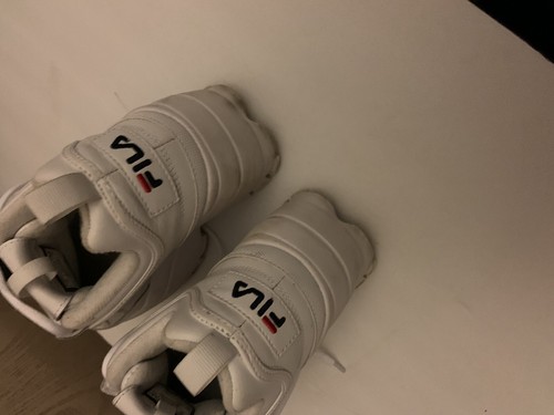 FILA Wedge Women's Platform Shoe Sneaker Chunky Retro White Size 8 - Picture 11 of 19