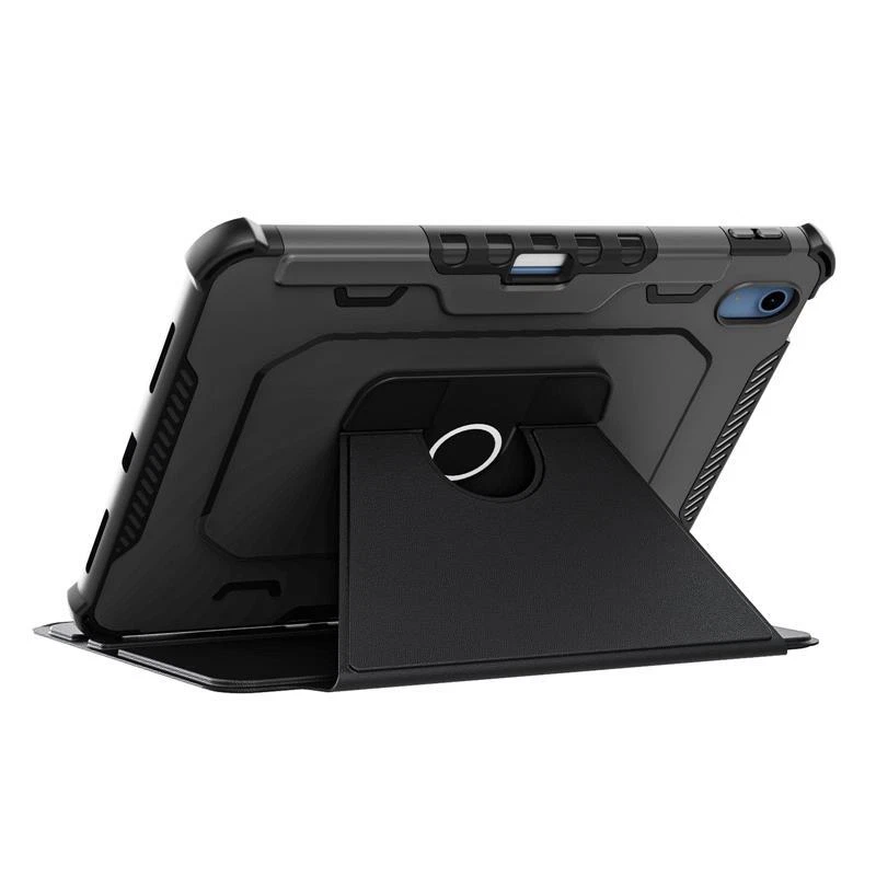 Leather 360 Rotating Smart Case Cover For iPad 10th 9 8 7 Air 2 4th 5th Pro 11 - Image 3 of 4