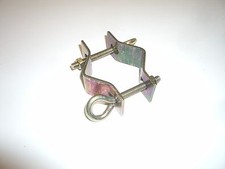 PHILMORE 15-827 1" to 1-1/2" 2-WAY ANTENNA GUY WIRE MAST CLAMP