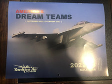 2022  2023 Yankee Air Museum Collectors Calendar America's Dream Team NEW NR