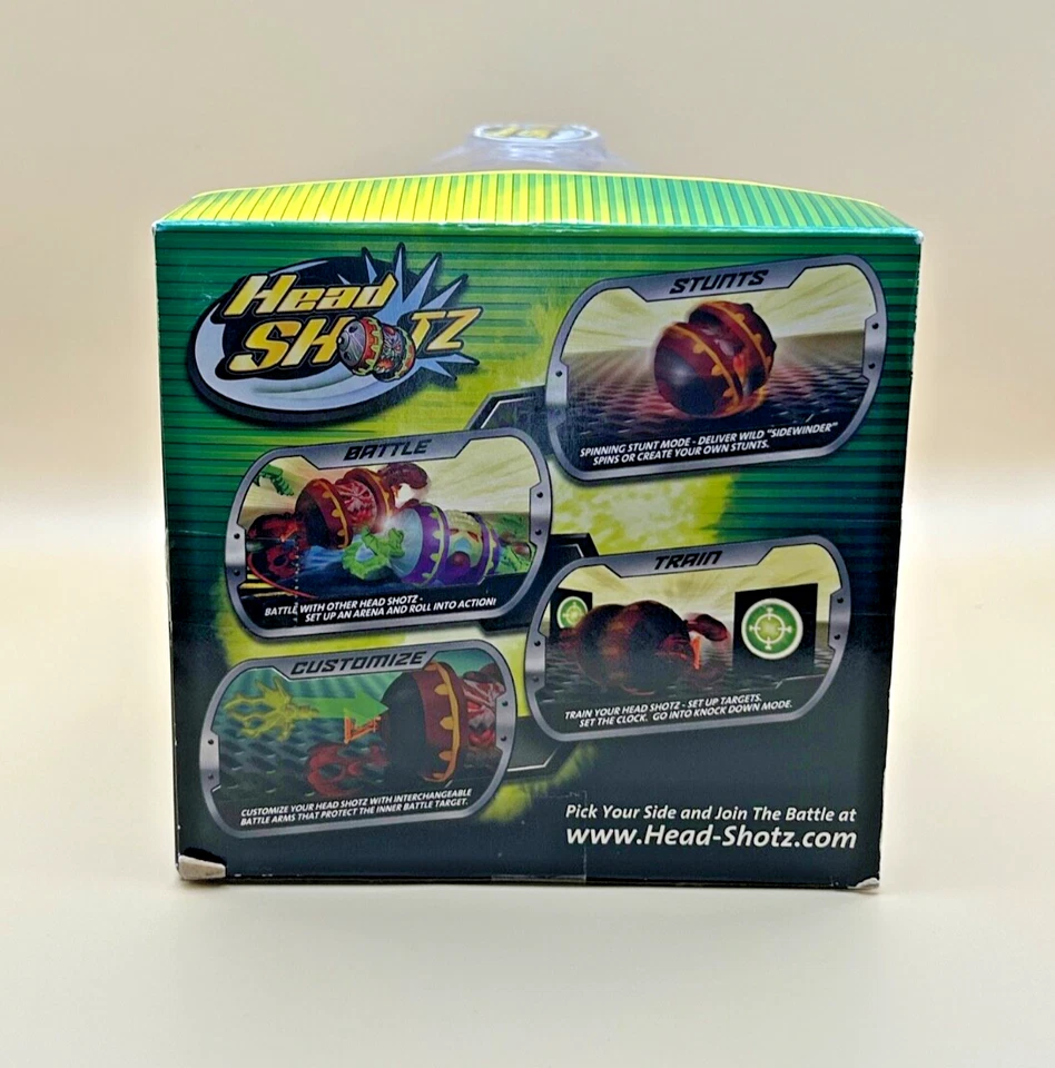 Silverlit Head Shotz Magma Man RC Battle Ball Toy Channel A with Remote NIB - Image 4 of 4