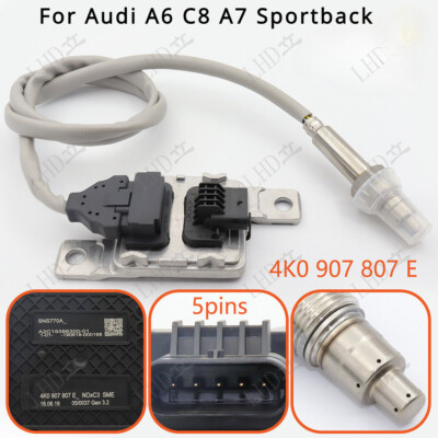 New Nitrogen Oxide Nox Sensor 4K0907807E 4K0907807AJ for Audi A6A7 C8 Sportback）