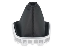 SCHALTMANSCHETTE FUR RENAULT KADJAR 2015-2024 SCHALTSACK LEDER NAHT SCHWARZ SCHALTMANSCHETTE FUR RENAULT KADJAR 2015-2024 SCHALTSACK LEDER NAHT SCHWARZ