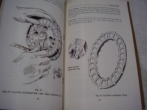 1957 TRIUMP MOTORCYCLE TIGER . TROPHY ORIGINAL OWNERS MANUAL - Picture 3 of 6