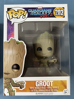 Funko Pop! Guardians of the Galaxy Vol. 2 Groot 202 | eBay
