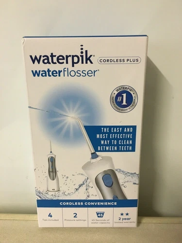 Waterpik Inalámbrico Plus Agua Dental Hilo Dental Irrigador Chorro de Agua WP450 | Precio de venta sugerido por el fabricante 60 GBP