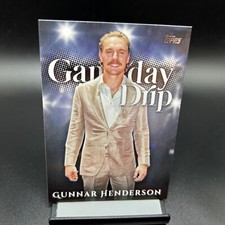 2025 Topps Series 1 Celebration Gameday Drip #20 Gunnar Henderson Orioles