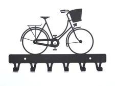 Metal Hook Bicycle Woman wall key Organizer Leashes Holder for Belts Gift Cycle