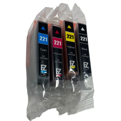 Canon CLI-221 - Black, Cyan, Magenta, Yellow