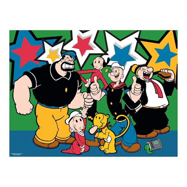Ceaco Popeye Jigsaw Puzzle 550 Pieces Cartoon Artwork NEW eBay