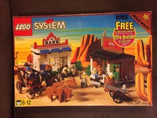 Original Lego Art Western 6765 Gold City Junction 11 X17 Poster Toys Hobbies Lego Complete Sets Packs
