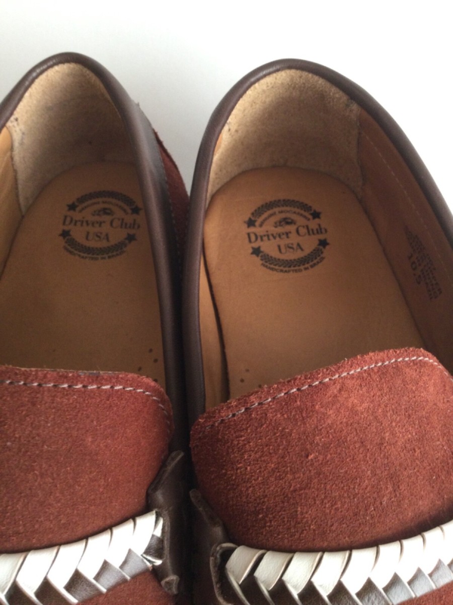 Driver Club USA Mens Leather Shoes Color Brown Size 10.5  display picture 2