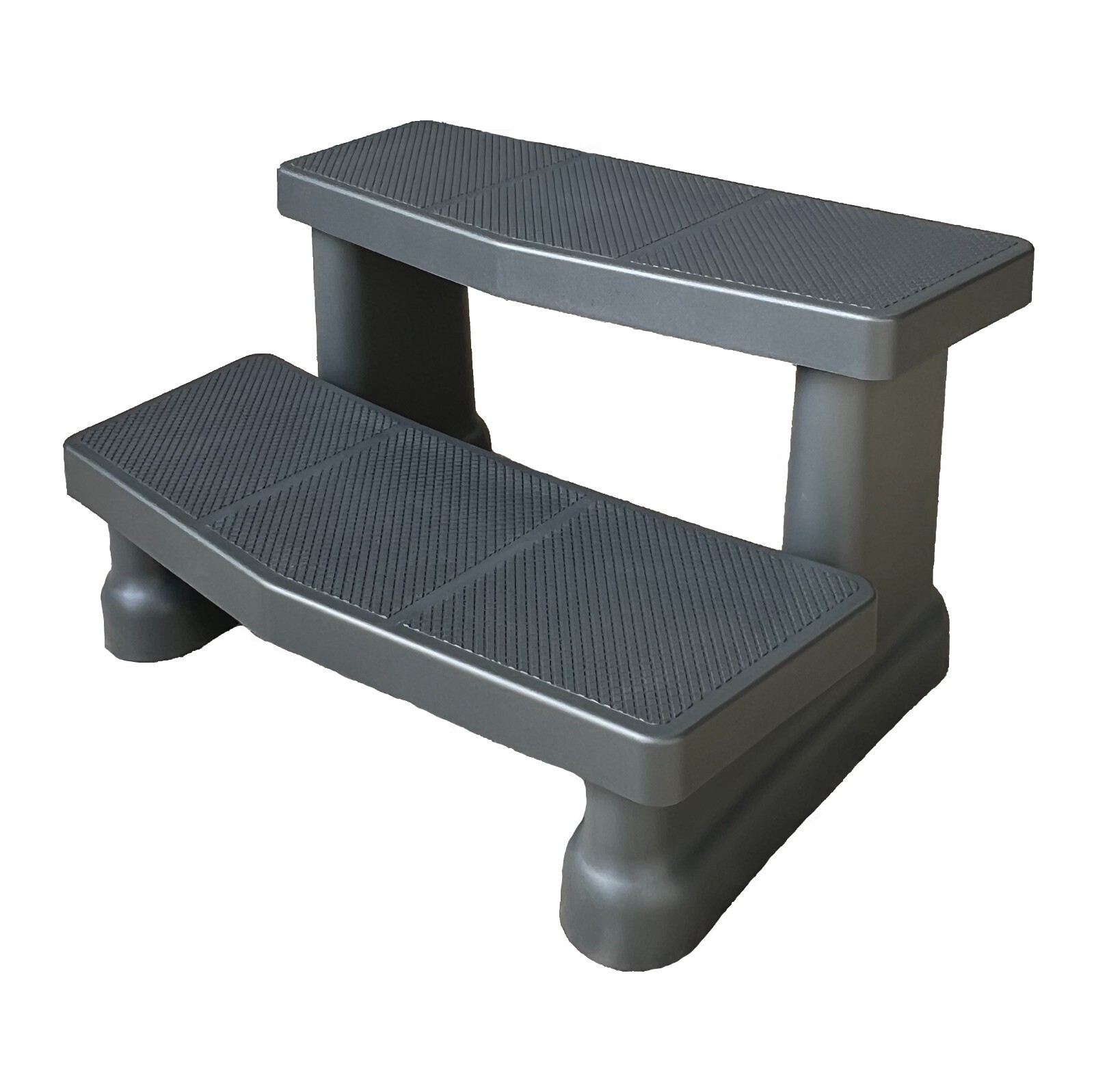 Happy Steps Warm Grey High Quality + Durable Hot Tub Spa Steps Caravan Camper