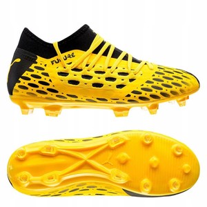 BOTA PUMA FUTURE 5.3 NETFIT FG/AG OSG-Nrgy peach-Fizzy yellow • La Cueva  del Oso