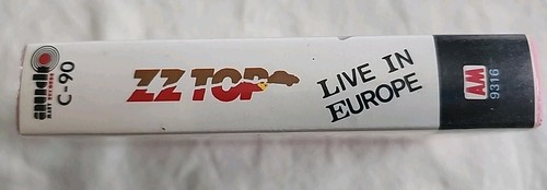 ZZ TOP-Live In Europe (Thailand cassette, Import, 22 Tracks, EXTREMELY RARE) - Picture 6 of 7