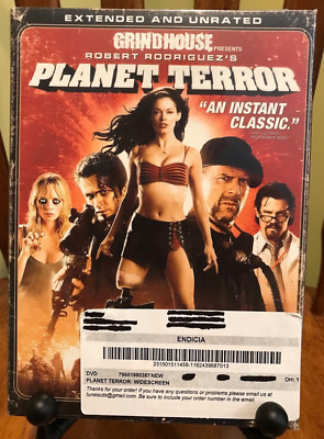 Planet Terror [2007 Film] Extended and Unrated (2-Disc, DVD, 2007) BRAND NEW!