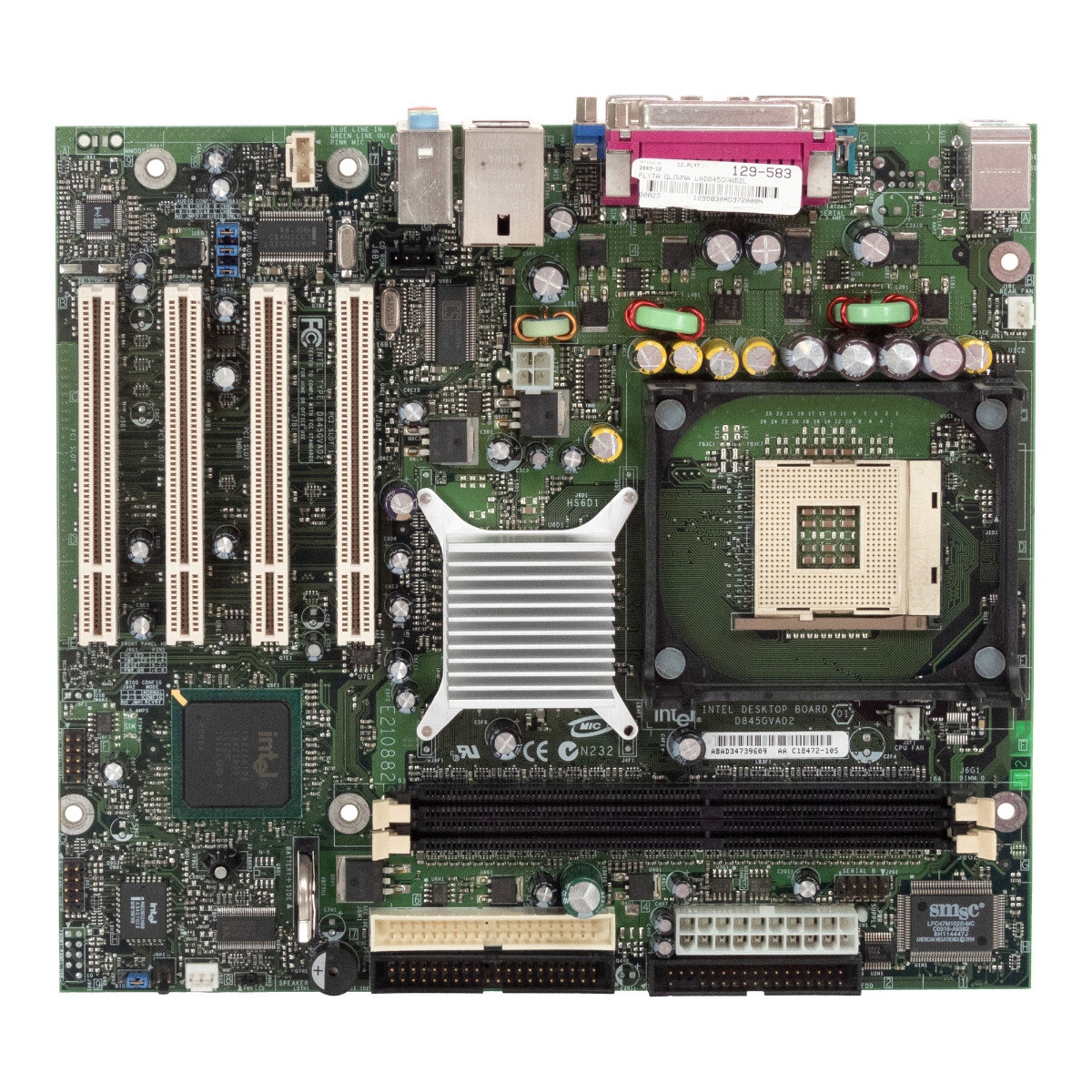 Intel Desktop Board 845 Motherboard Intel D845GVAD2 C18472-105