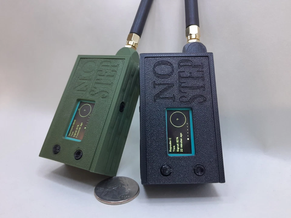 2 Meshtastic GPS Nodes READY TO USE Heltec Tracker 3000mah battery - Image 3 of 4