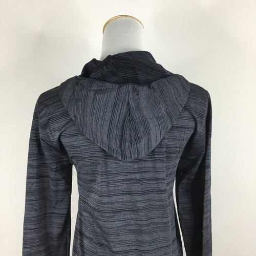 FABLETICS Damen Gr. Medium schwarz grau Hoodie Stretch tailliert Pullover Shirt - Bild 8 von 8
