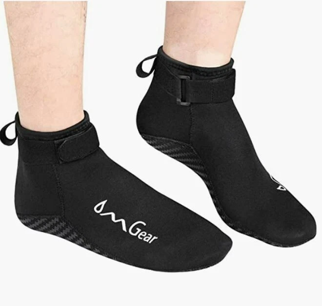 Neoprene socks for store water shoes