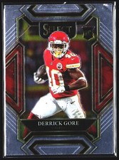 Derrick Gore 2021 Panini Select RC Kansas City Chiefs NFL Card No.284