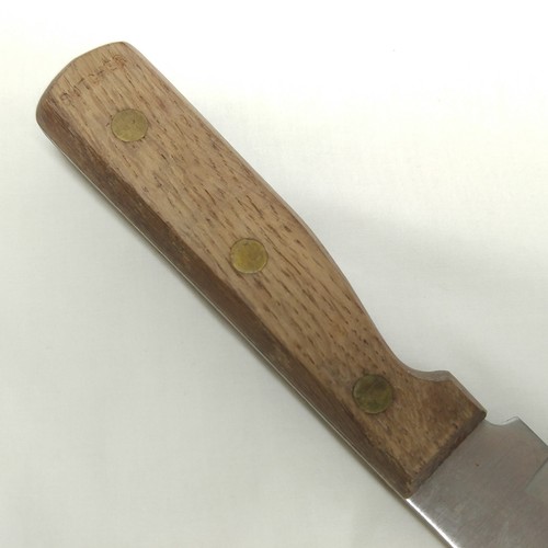 125" blade wood handle brass pin japan