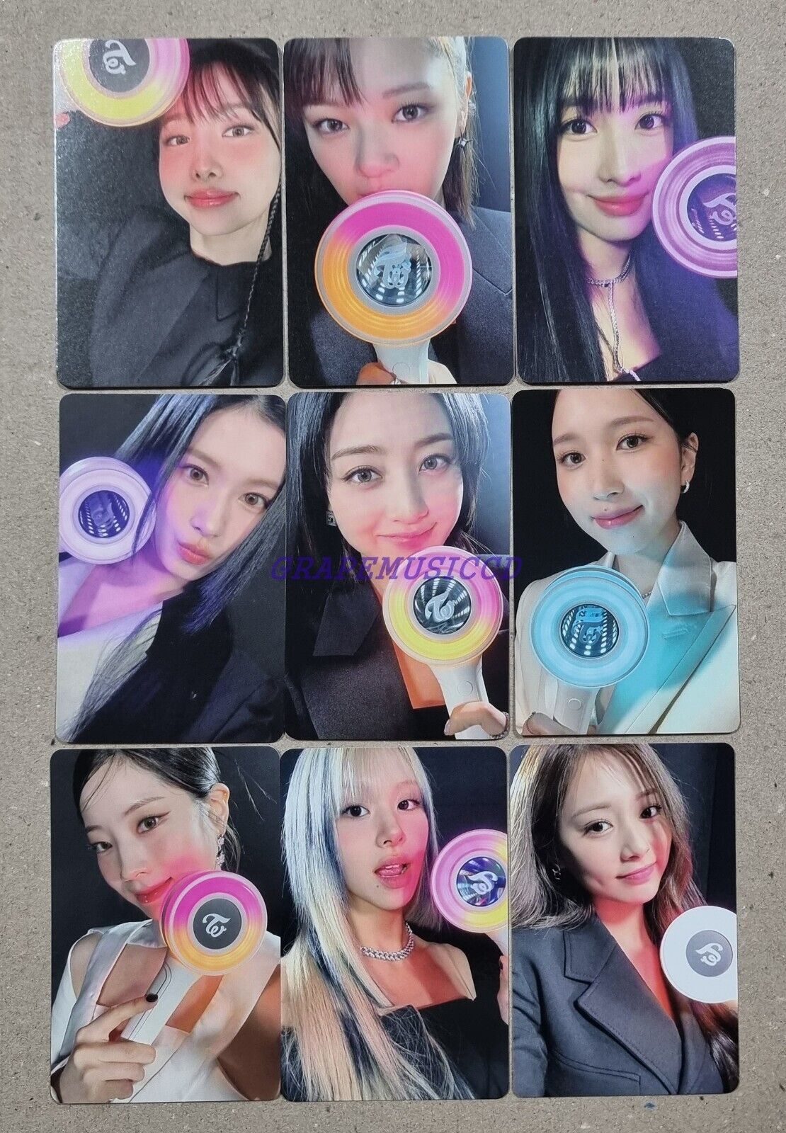 Twice Lightstick Postcard for Sale by starrynightsart