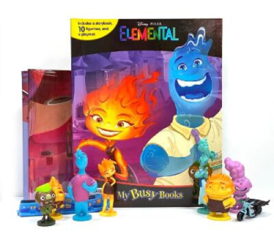 Disney Pixar Elemental - My Busy Books: With Storybook, 10 Figurines and a