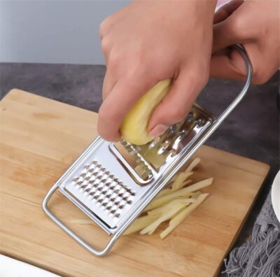 Convenient Kitchen Tool Cheese Vegetables Carrot Potatoe Stainless Steel Grater