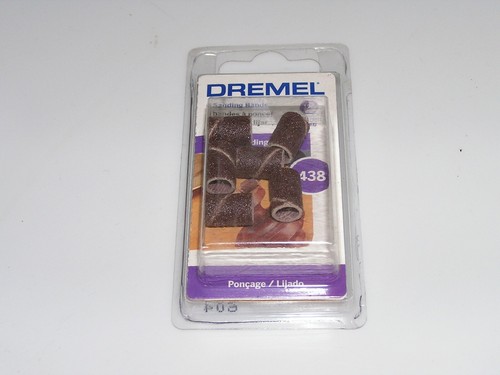6pc Dremel 438 Sanding Bands -1/4 x 1/2 