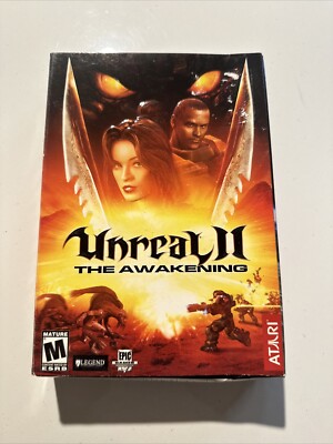 Unreal 2: The Awakening (by Atari) PC Game In Big Box/Game Only In Jewel Case