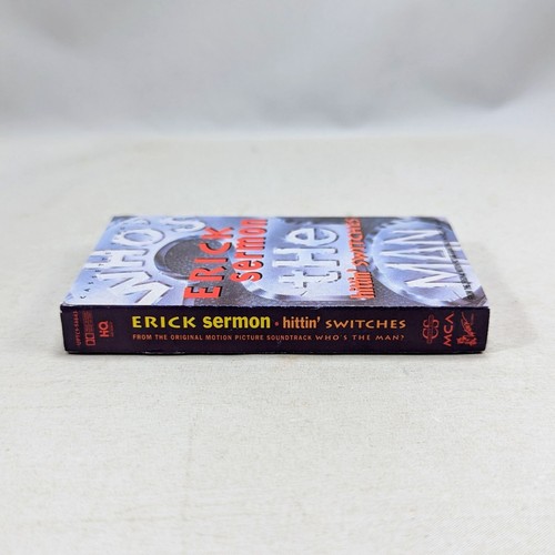 Erick Sermon - Hittin Switches Who's The Man 1993 Cassette Tape Single - Picture 2 of 5