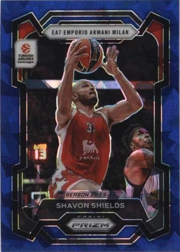 2023-24 Panini Prizm Turkish Airlines EuroLeague - Shavon Shields #2