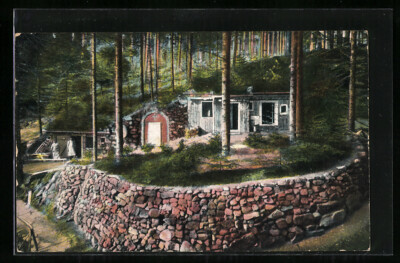 Ak Underpass with Kitchen and Ice Cellar in the Vosges 1915