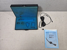 Sennheiser MKE 2-3 Lavalier Microphone w/ Case  Clip