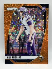 Will Reichard 2024 Panini Prizm #396 Orange Disco RC Minnesota Vikings