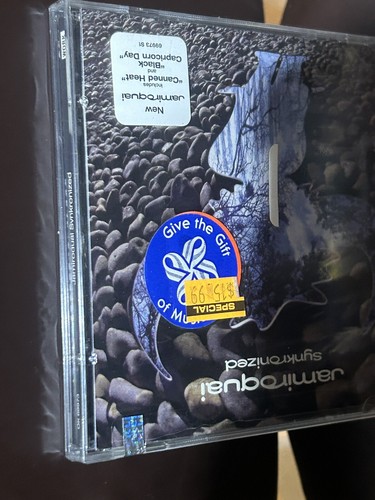 Vintage Jamiroqui Cd Albums Traveling Without Moving Synkronized 90s Hype Stickr - Picture 8 of 20