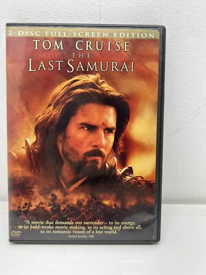 The Last Samurai Full Screen 2 Disc dvd
