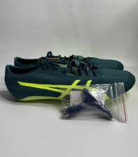 asics Men  s 13 Sonicsprint Elite 2 Track and Field Shoes 1093A031-300 Pine Green