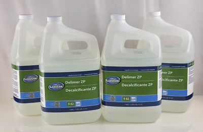 (4 Pack) LUSTER PROFESSIONAL Liquid Delimer ZP Concentrate F 9-82 Cleaner 1 gal