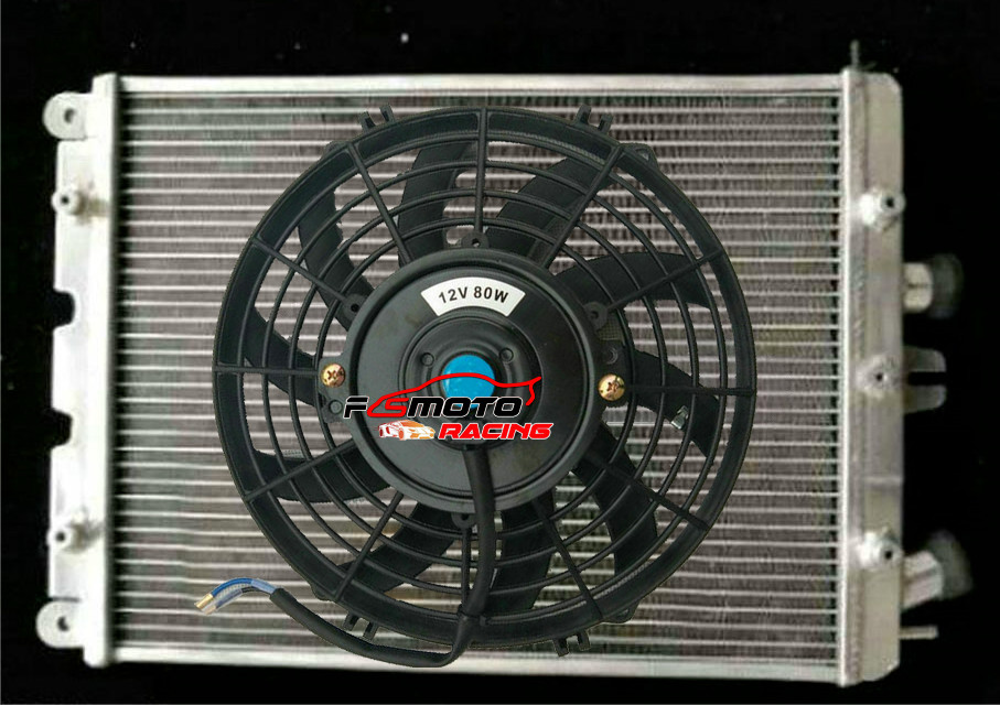Radiator +Fan For Ferrari 430 F430 Scuderia Spider Coupe 16M L&R O/Sensor 194078