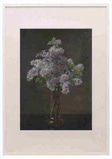 Otto Franz Scholderer Lilac A3 A4 Framed Print Picture