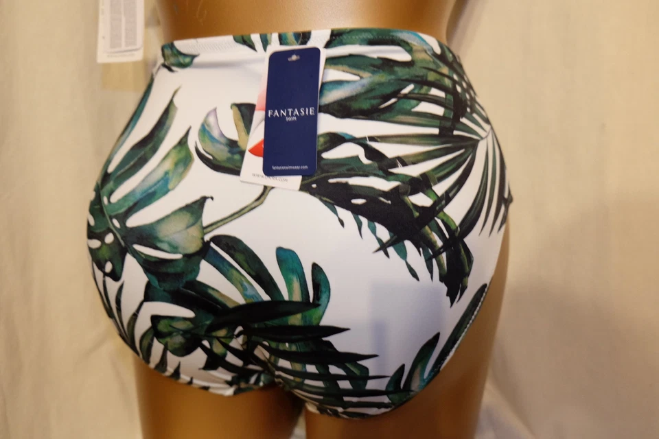 FANTASIE hoher Badeslip High waist Bikini-Slip PALM VALLEY 6767 fern Print NEU - Bild 2 von 2