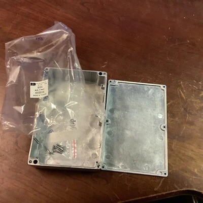 Bud Industries AN-1307 Diecast Aluminum Enclosure Type 4X, 12, 13 Indoor/Outdoor