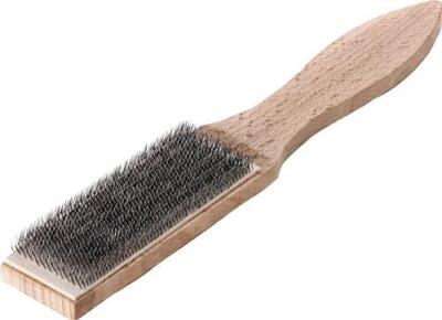 LESSMANN 37201 Feilenbürste L.250mm Besatz-L.115mm 12 LESSMANN   Stahldraht · Ho