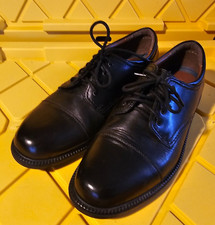 Dockers Oxford Gordon Cap Toe Mens Leather Shoes 090-2214 Black Sz 12 Excellent