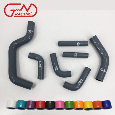 JN-RACING Fit 2005 2006 2007 Ducati Monster S4RS Silicone Radiator Hoses Kit