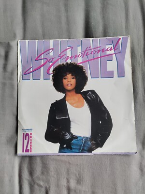 WHITNEY HOUSTON - 12 INCH - SO EMOTIONAL