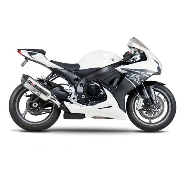 YOSHIMURA R77 SS CARBON SLIP ON EXHAUST END CAN SUZUKI GSXR 600 2011 2017